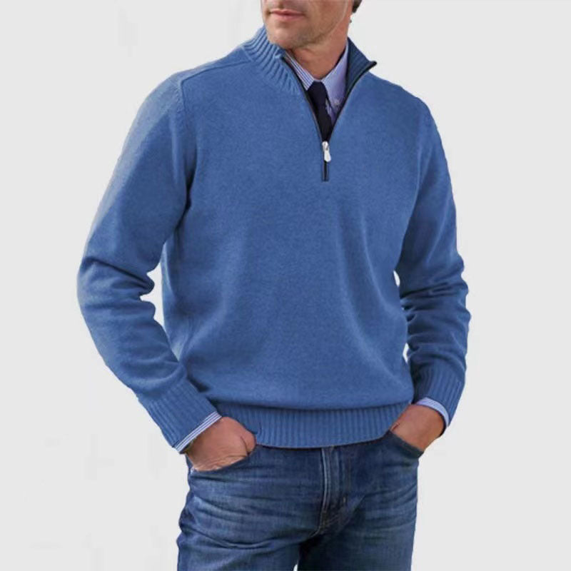 Jaico | Warmer Pullover mit Reißverschluss