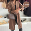 Ivy™ | Eleganter maßgeschneiderter langer Mantel für Damen