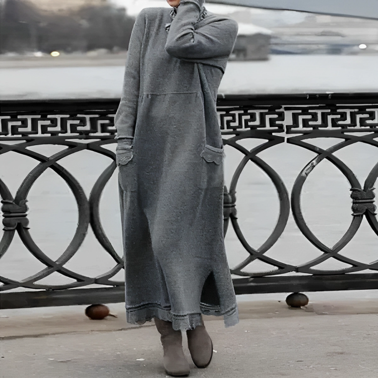 Grettha | Bequemes Winterkleid