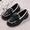 Kina | Damen-Loafers mit Blockabsatz