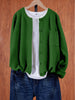 Gabbi™ - Strickjacke lässig da donna - Vest - Dunkelg / S