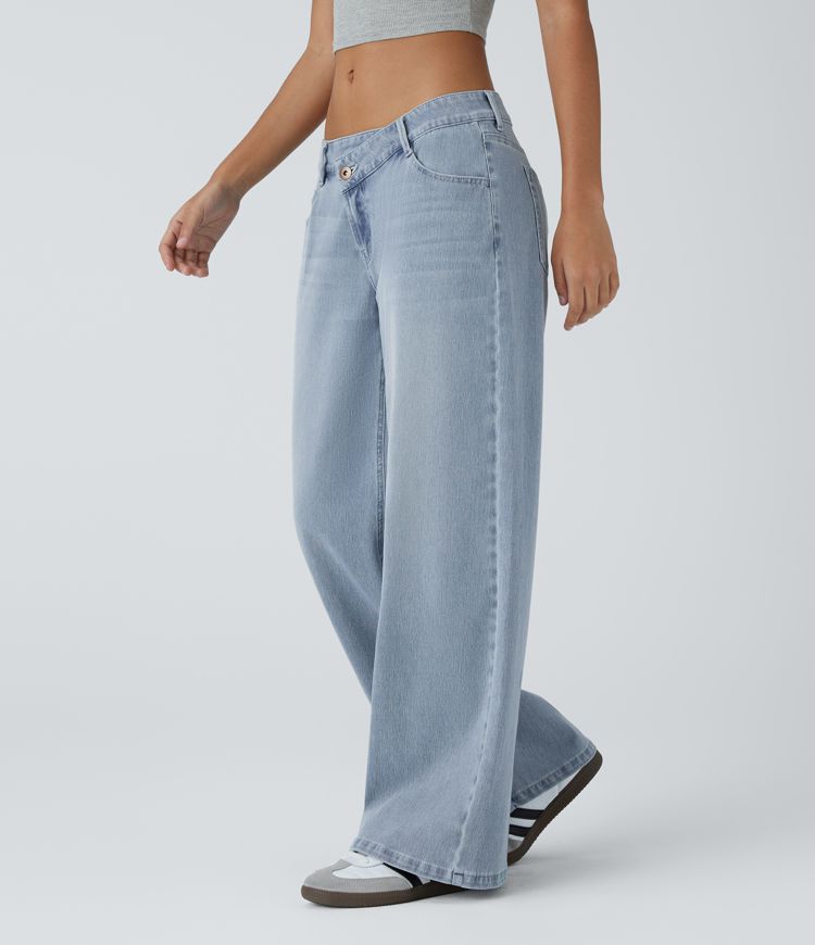 Amilza | Locker Geschnittene Denim-Hose