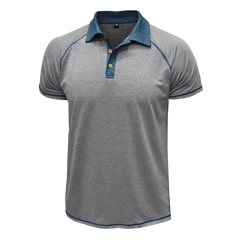 Christoph | Stylisches Herren Polo-Shirt mit Colorblock für den Sommer