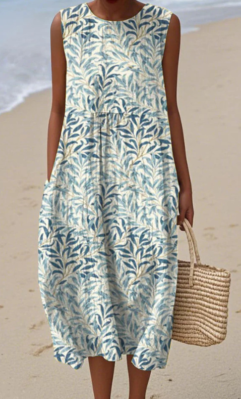 Flame | Casual-Kleid mit Blumenprint
