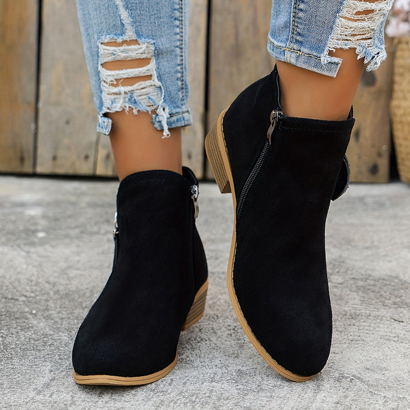 Valentina™ | Trendige Orthopädische Stiefeletten für gesunden Komfort