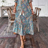 Elgina | Feminines Boho-Kleid im floralen Design
