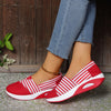 Kasty | Gestreifte orthopädische Schuhe