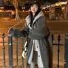 Rhea™ | Lammwoll-Hoodiejacke - Schwarz / M