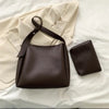 Saphira™ – Modische Henkeltasche - Kaffee