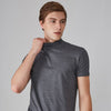 Conor | Figurbetontes High-Neck T-Shirt