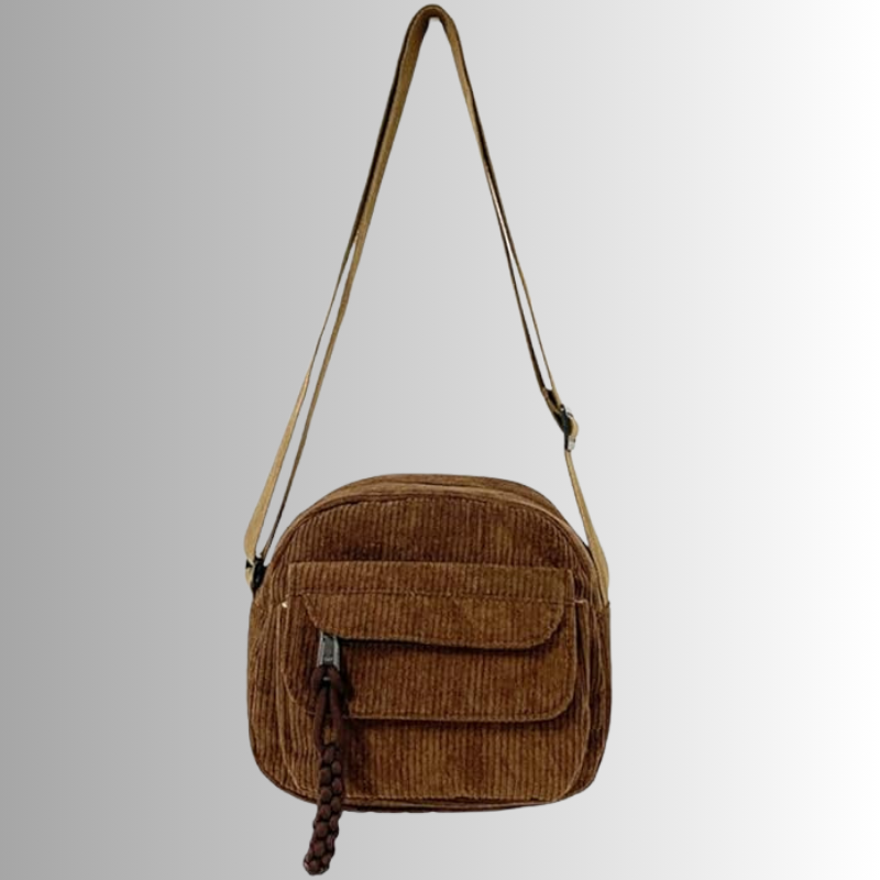 Sofie | Kompakte Cord-Tasche mit elegantem Design