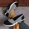 Kasty | Gestreifte orthopädische Schuhe