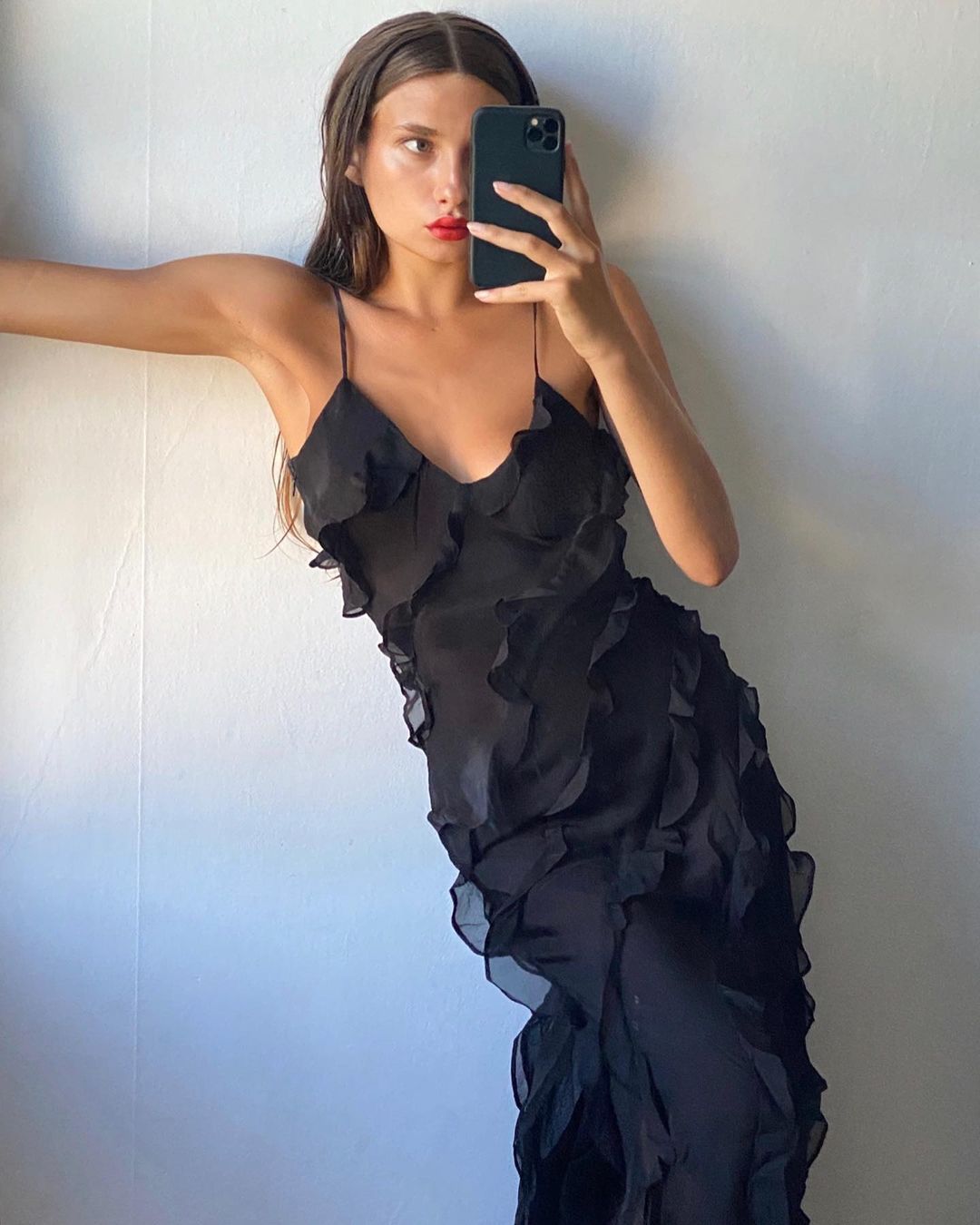 Lana | Feminines Rüschenkleid für Damen