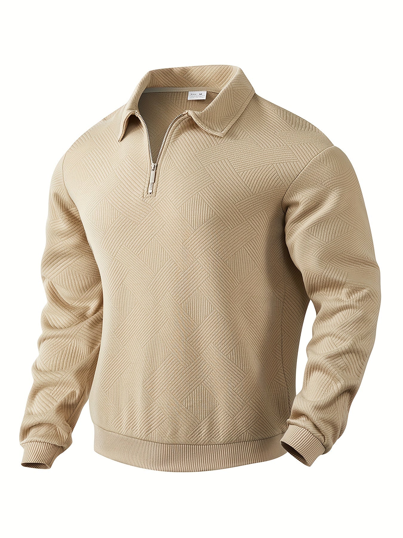 William™ | Vintage Pullover mit Reißverschluss