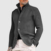 Adrian™ | Schicker Cardigan für Herren - Grau / S