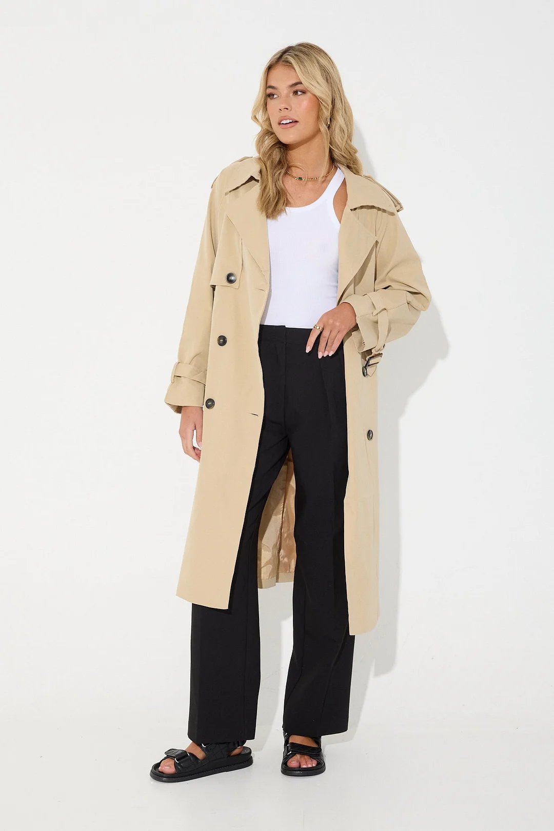 Kyra™ | Leichte Windjacke - Khaki / XS