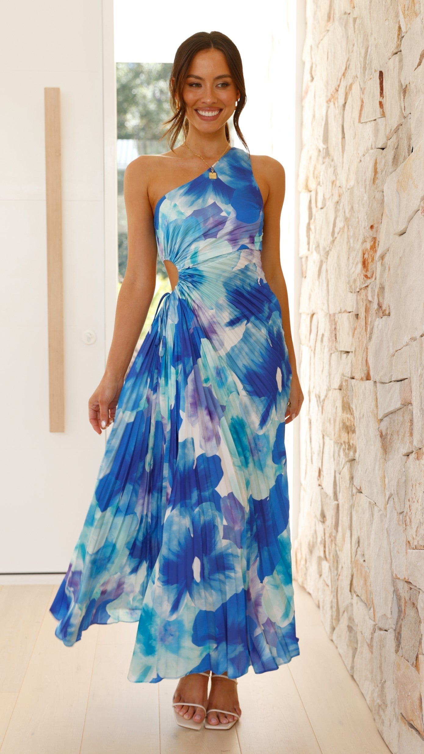 Sienny | Elegantes Cut-Out Maxikleid