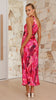 Sienny | Elegantes Cut-Out Maxikleid