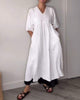 Winona | feminines Maxikleid mit schmeichelndem V-Ausschnitt
