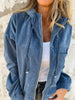 Felice™ | Komfort-Kapuzenjacke - Blau / S