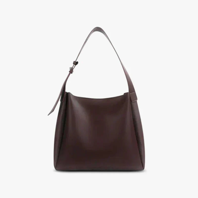 Saphira™ – Modische Henkeltasche - Kaffee