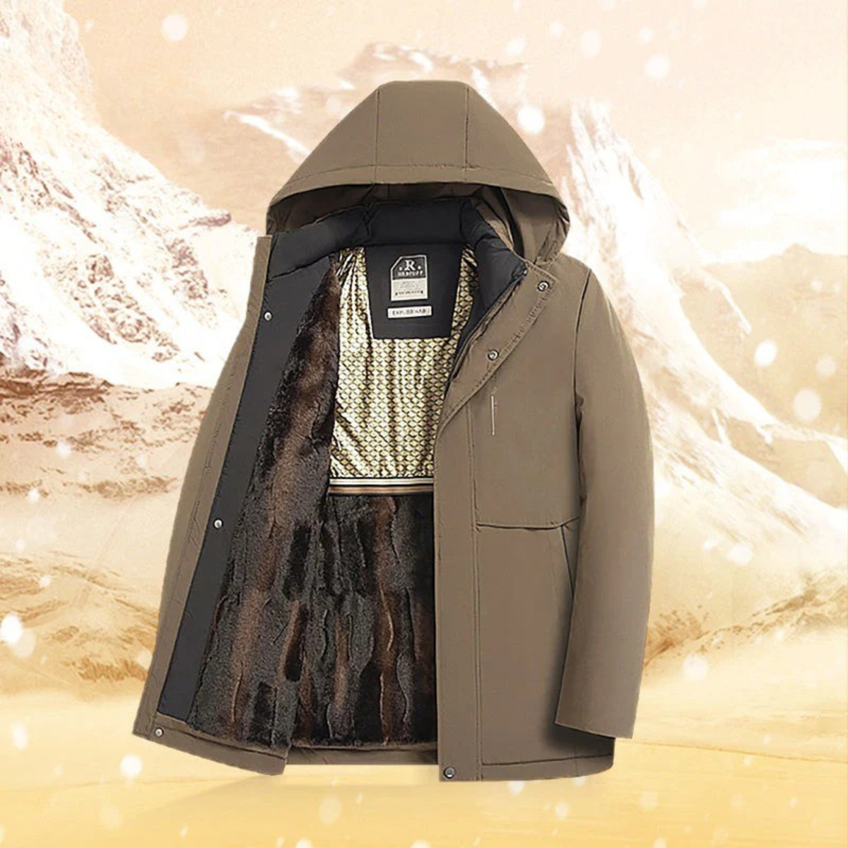 Dario | Parka mit Thermokapuze für Herren