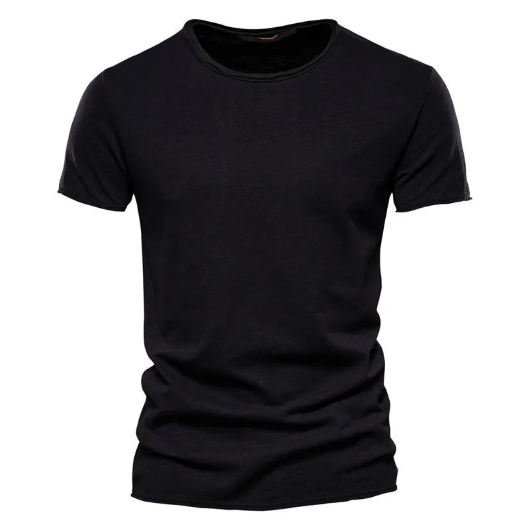 Julian™ | Klassisches T-Shirt - Schwarz / S