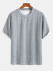 Rudy | Lässiges Relax Fit T-Shirt mit Twist-Jacquard-Shorts