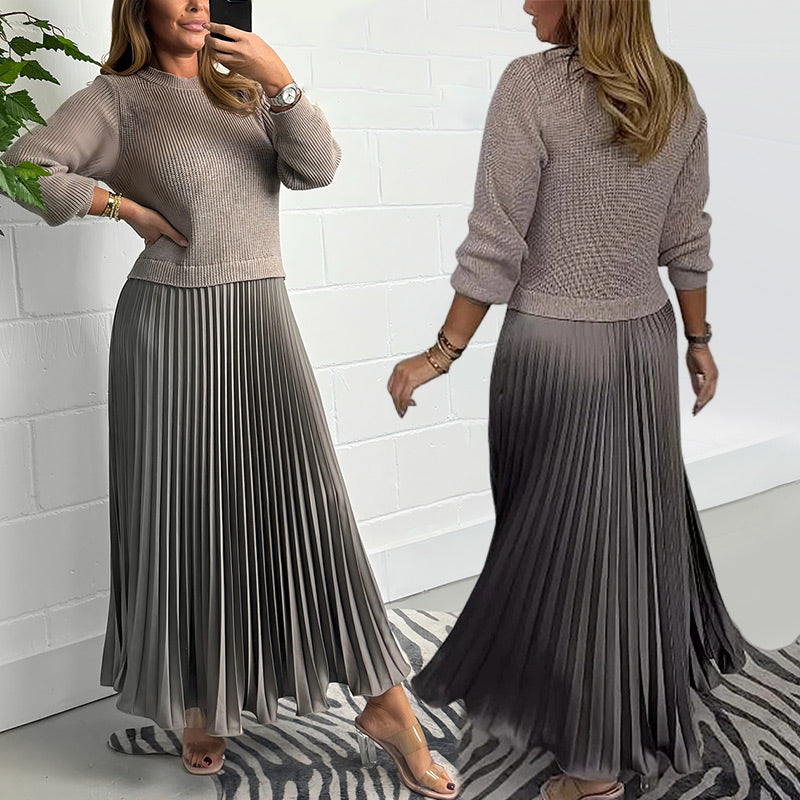 Orlena | Luftiges Plisseekleid