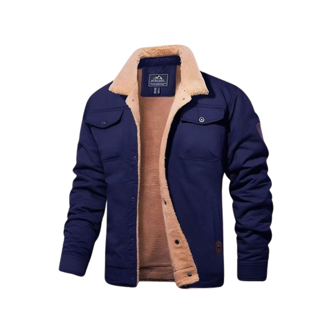 Jasper™ | Warme Bomberjacke - Navy / S