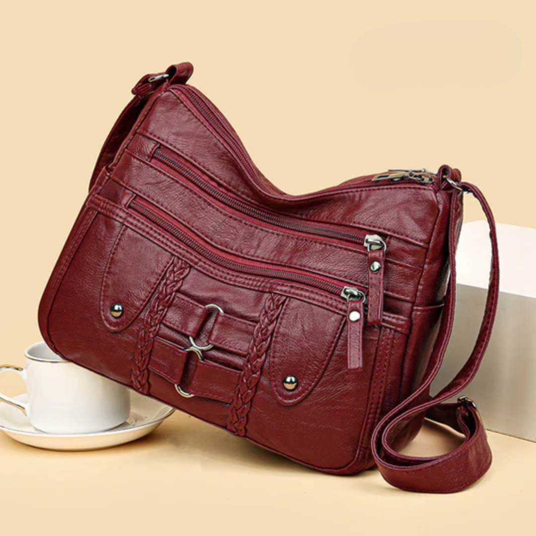 Gisela | Elegante Vintage-Tasche aus weichem PU-Leder