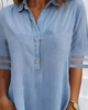 Armin | Trendiges Mini Kleid aus Jeansstoff