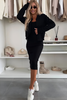 Zariyah™ | Bequemes Midikleid mit Strickjacke für Damen