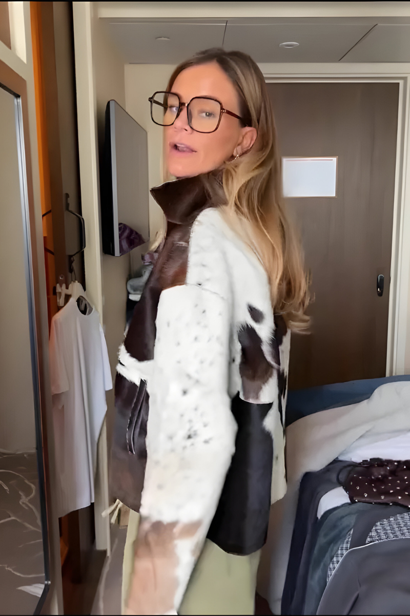 Mylia | Stilvolle Jacke mit Muster und Reißverschluss