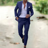 Aristocrato™ - Eleganter und luxuriöser Anzug - Blau / M