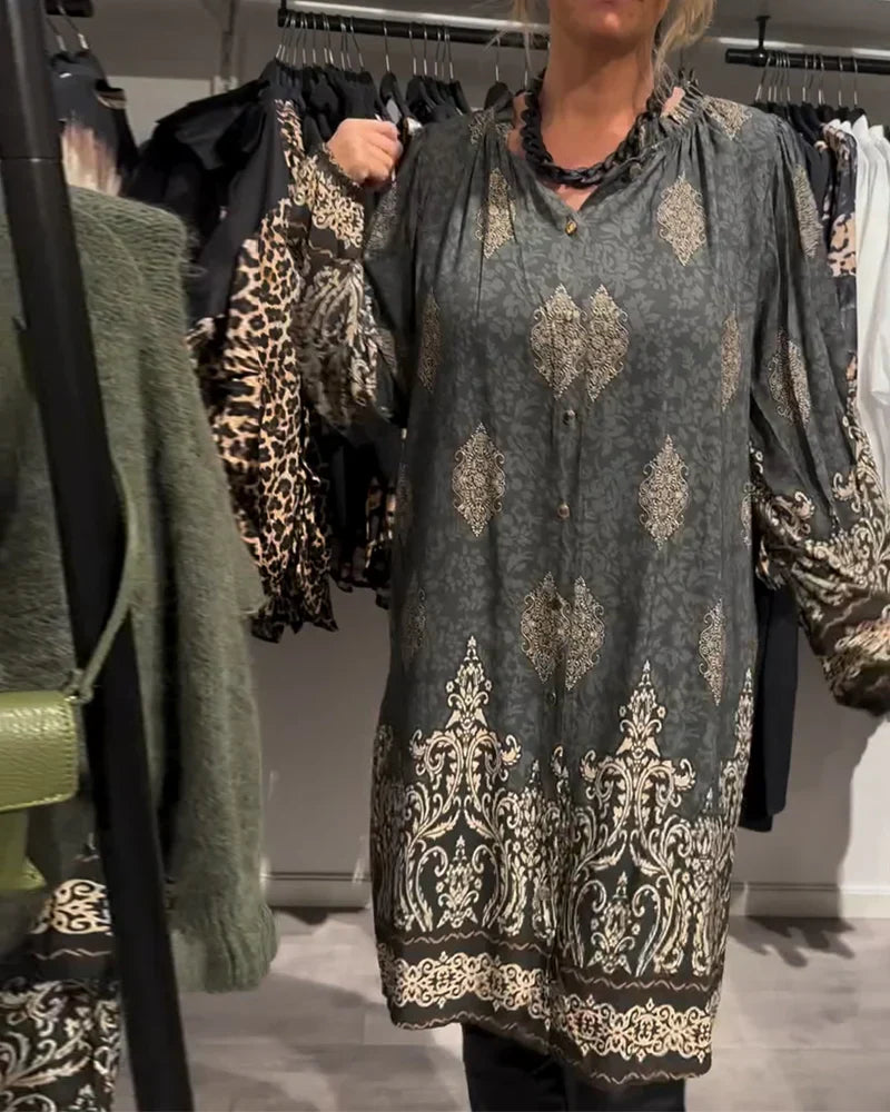 Georgina | Elegante Hemdblusenkleid