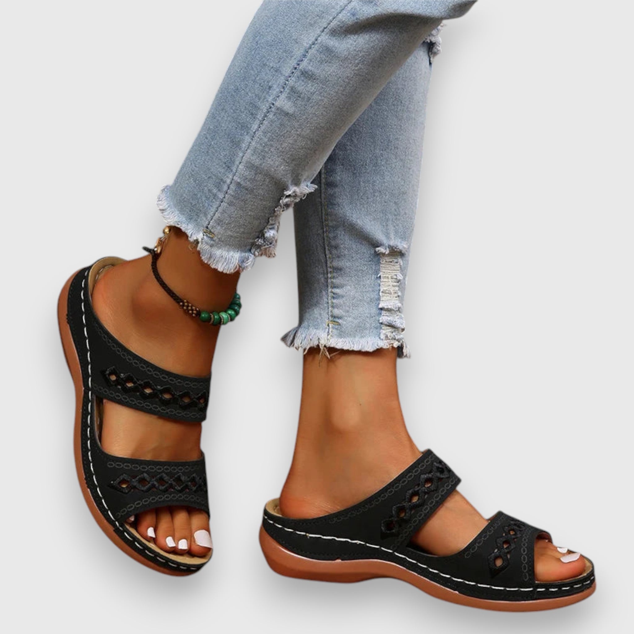 Penelope | Bequeme orthopädische Sandalen für Damen