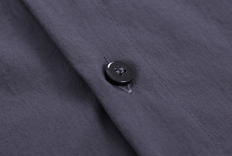 Hadrien | Halbarm-Hemd im Minimalistischen Stil