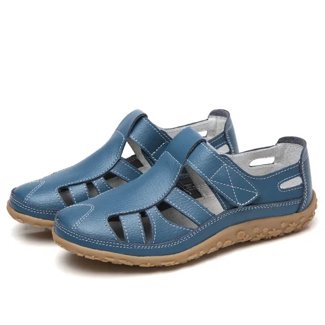 Elvie | Zeitlose Sommersandalen aus hochwertigem Leder