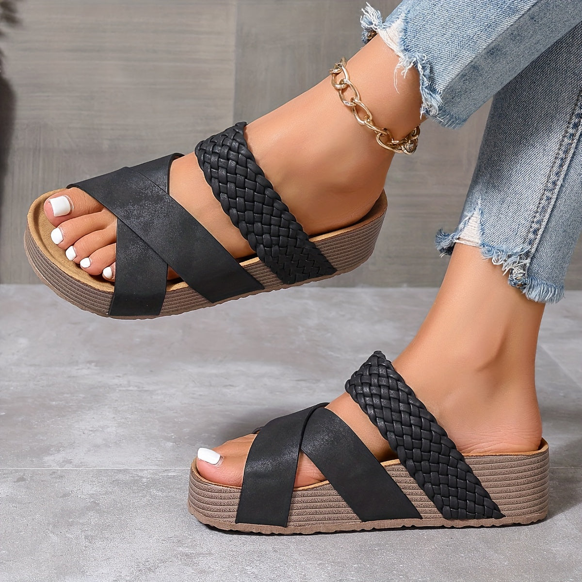 Rivka | Bequeme Sandalen mit moderner Plateausohle