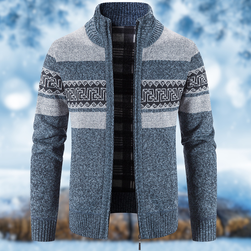 Aiden™ | Warmer Stehkragen-Pullover