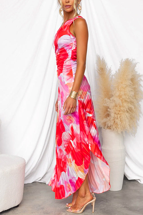 Kiara | Elegantes plissiertes Sommerkleid für Damen
