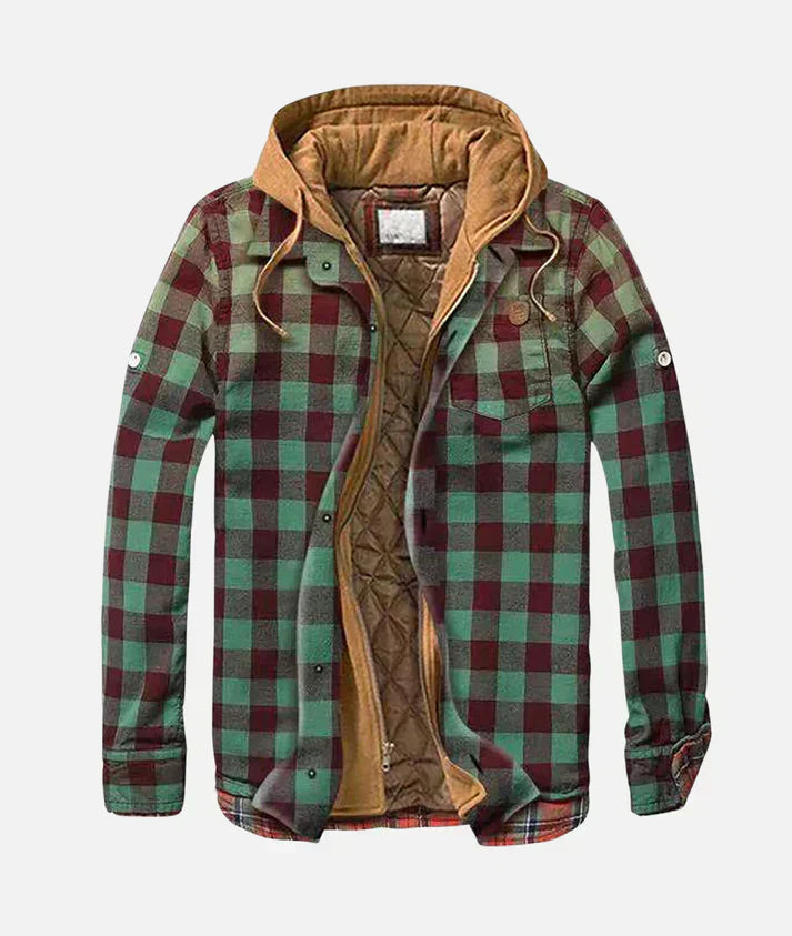 Duncan | Karierte Patchworkjacke