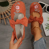Nataly | modische flache Schuhe mit Schleifenakzent