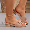 Lily | Orthopädische Damen-Sandalen mit klobigem Absatz
