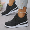 Ahya | Elegante Sneakers mit Strasssteinen