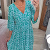 Maris | Fließendes langes Kleid
