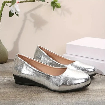 Rosa™ | Atmungsaktive Lederschuhe mit rutschfester Sohle