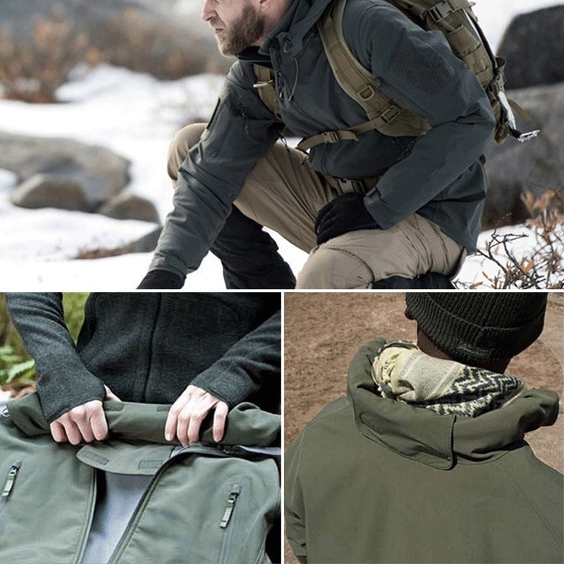 Lennart™ | Wasserdichte Windjacke für Herren - KHAKI / S