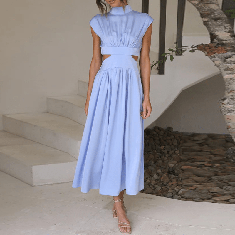 Jovanna | Zeitloses langes Kleid mit edlem Design